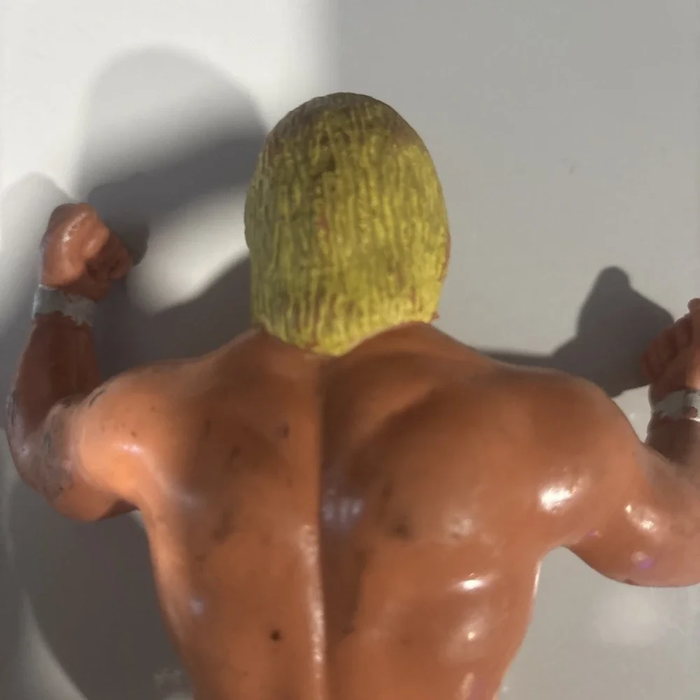 intage 1984 LJN WWF Hulk Hogan Action Figure Series 1 Wrestling Superstars 8